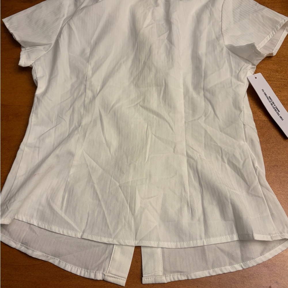 Princess Polly White Button-Down Shirt - Picture 8 of 8